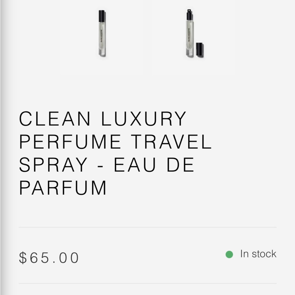 Clean Luxury Travel Spray Eau de Parfum - Nouvelle Âme. 10ml